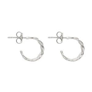 Najo Curb Small Hoop Earrings #
