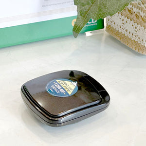 Rhythm Travel Alarm Clock Black # 24048