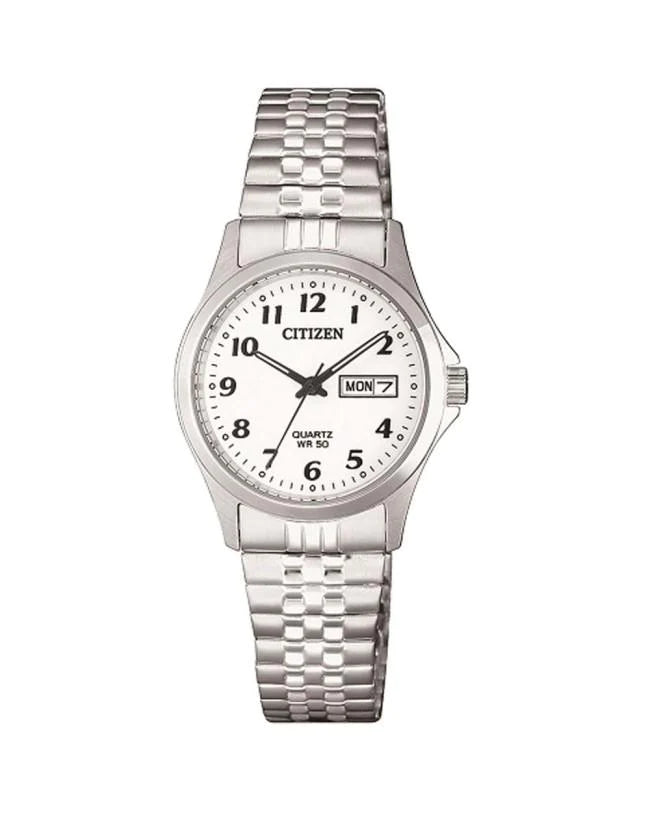 Citizen Ladies Quartz Stainless Steel Dress Watch # 25287