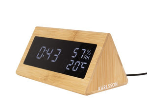 Karlsson Alarm Triangle Clock #