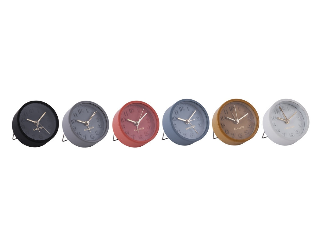 Karlsson Alarm Clock Mini White #