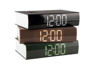 Karlsson Alarm LED Book Black #23363