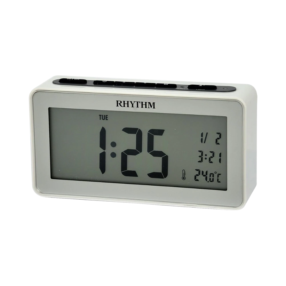 Rhythm Digital Alarm Clock #24540 #24541