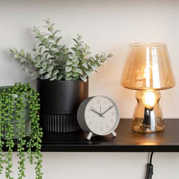 Karlsson Alarm Clock Lofty Grey #