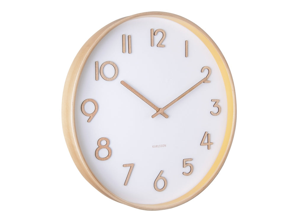 Karlsson Clock Pure White M #