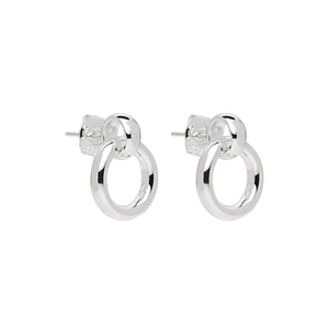 Najo Roma Stud Silver Earrings # 24037