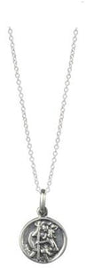 Sterling Silver 13mm St Christopher Pendant #24859