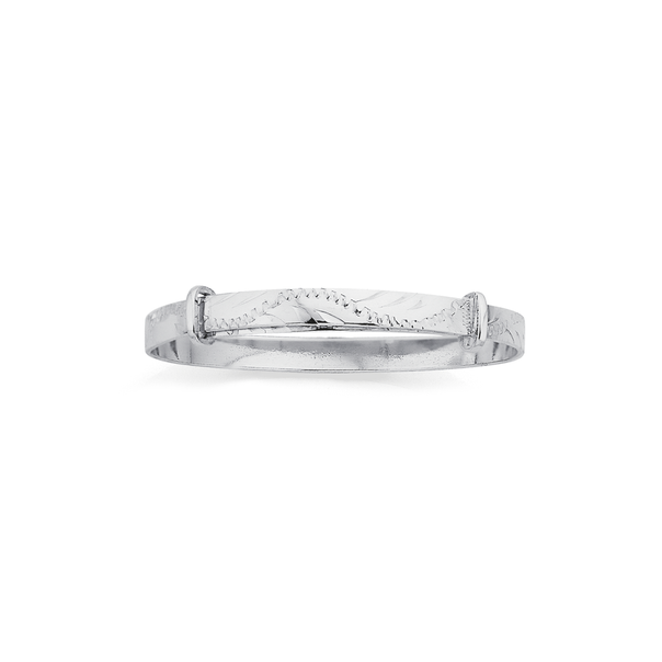 Sterling Silver Childs Expanding Bangle #25416